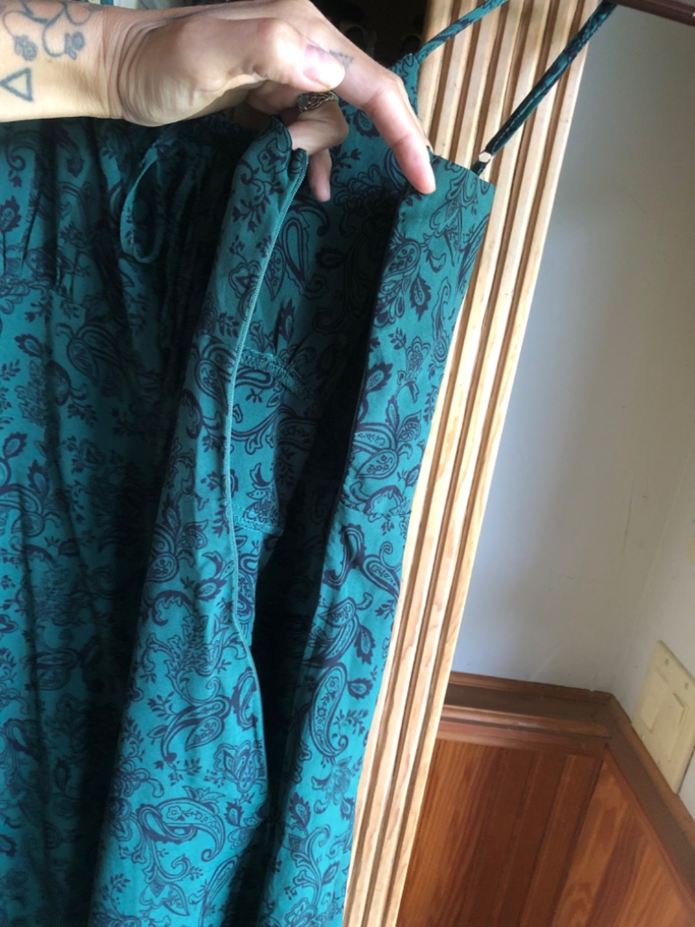 Vintage Inspired Slip Dress Size L - Picture 3 of 5